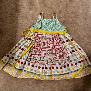 Matilda Jane Vintage Platinum Apron Dress